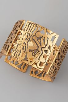 Oscar de la Renta Geometric Bracelet - Lyst