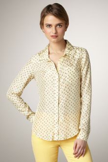 Textile Elizabeth And James Austin Printed Blouse - Lyst