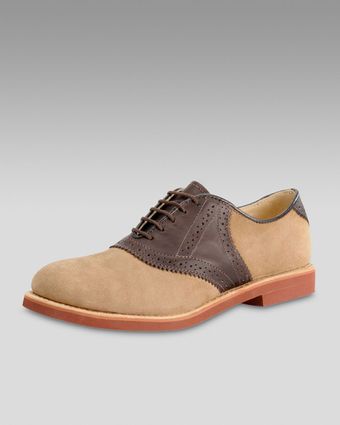 Walk-over Nubuck Saddle Shoe - Lyst