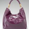 Yves Saint Laurent Roady Patent Hobo in Purple (dk magenta) - Lyst