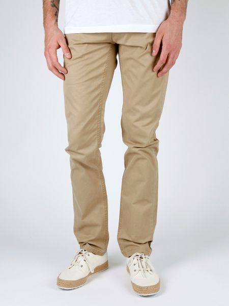 Acne Acne Mens Roc Twill Trouser in Beige for Men - Lyst