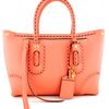 Alexander Mcqueen Coral Small Shopper in Orange (coral) - Lyst