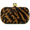 Alexander Mcqueen Leopard Pony Hair Skull Clutch in Animal (leopard) - Lyst