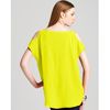 Alice + Olivia Top Open Shoulder in Yellow (neon yellow) - Lyst