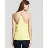 Alice + Olivia V Neck Tank Fierro Yback in Green (yellow) - Lyst