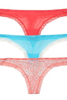 Calvin Klein Underwear Bottoms Up Thong - Lyst