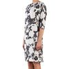 Diane Von Furstenberg Maja Two Dress in Rose Print in Gray (rose) - Lyst