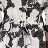 Diane Von Furstenberg Maja Two Dress in Rose Print in Gray (rose) - Lyst
