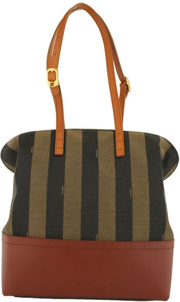 Fendi Handle Bag in Brown (chocolate) - Lyst