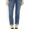J Brand Aoki Printed Straight Leg Boyfriend Jeans in Blue - Lyst