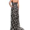 Jason Wu Floral Printed Silk Chiffon Bustier Gown in Black (black grey) - Lyst