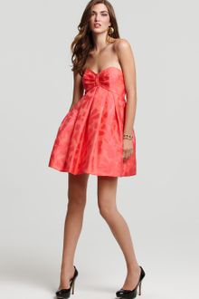 Jill Stuart Dress Strapless Dress Organza - Lyst