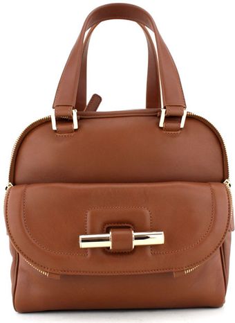  Justine Leather Satchel 