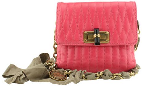 Lanvin Sac Mini Pop Metallic Bag in Pink - Lyst