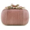Nina Ricci Jeweled Clutch in Pink - Lyst