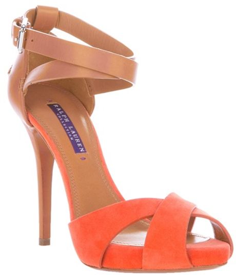 Ralph Lauren Jessira Sandal in Brown - Lyst