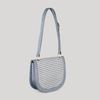 Stella Mccartney Dove Grey Braided Faux Vachettashoulder Bag in Gray (dove grey) - Lyst