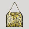 Stella Mccartney Falabella Python Small Tote in Animal (golden syrup) - Lyst