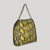 Stella Mccartney Falabella Python Small Tote in Animal (golden syrup) - Lyst
