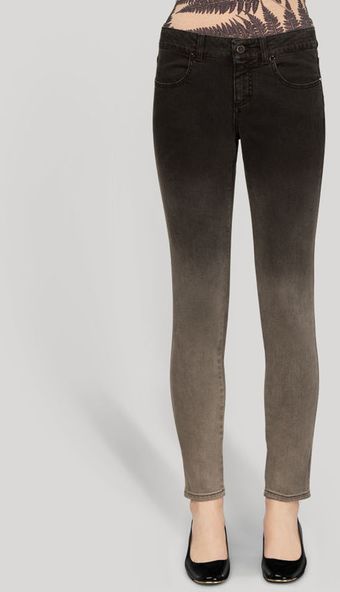  Degrade Skinny Ankle Grazer Jeans 