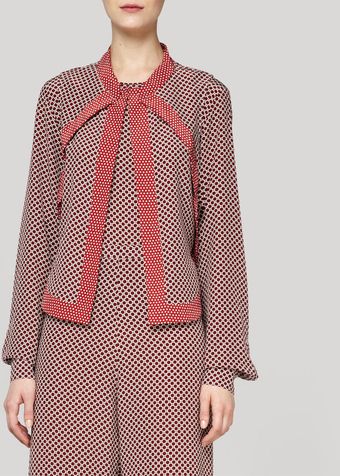  Pomegranate Circle Print Dawn Shirt 