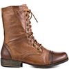 Steve Madden Troopa Leather in Brown (cognac) - Lyst