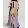 Tibi Skirt Sunray Pleated in Brown (tan multi) - Lyst