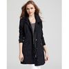 Woolrich Travel Coat in Black - Lyst