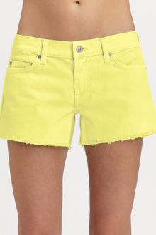 7 For All Mankind Carlie Cutoff Denim Shorts - Lyst