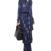 A.l.c. Izzie Printed Silk Blouse in Blue (blue multi) - Lyst