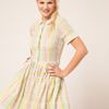 Asos Collection Shirt Dress in Pastel Check in Multicolor (print) - Lyst