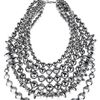 Coast Marion Necklace in Gray (silver) - Lyst