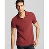 Converse Black Canvas Short Sleeve Button Polo in Red for Men (port) - Lyst