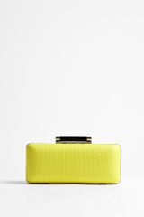 Diane Von Furstenberg Tonda Raffia Clutch