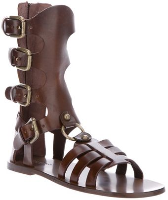 Dolce & Gabbana Gladiator Sandal - Lyst