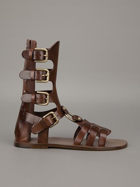 dolce and gabbana gladiator sandals
