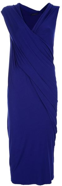 Donna Karan New York Sleeveless Dress - Lyst
