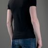 Emporio Armani Vneck Tshirt in Black for Men - Lyst
