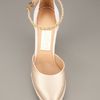 Ferragamo Wedge Sandal in Beige - Lyst