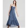 Free People Dress Open Back in Blue - Lyst