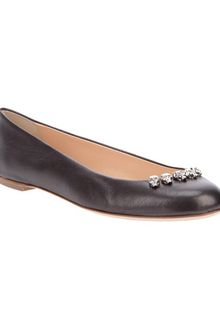 Giuseppe Zanotti Skull Detail Ballet Pump - Lyst