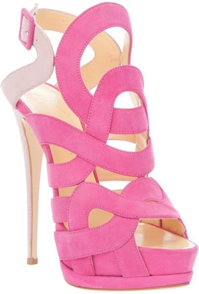 Giuseppe Zanotti Oleandro Sandal in Pink - Lyst