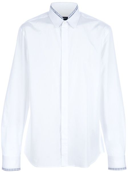 Givenchy Classic Shirt in White for Men - Lyst