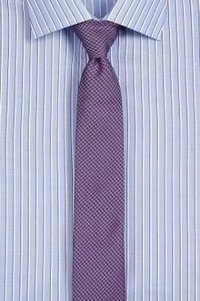 Hugo Houndstooth Silk Tie - Lyst