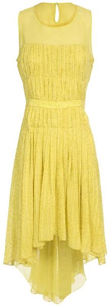 Jason Wu Swiss Dotted Crepe Dress - Lyst