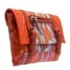 Jérôme Dreyfuss Leon Metallic Python Clutch in Pink - Lyst