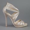 Jimmy Choo Garland Sandal in Gold (nude) - Lyst