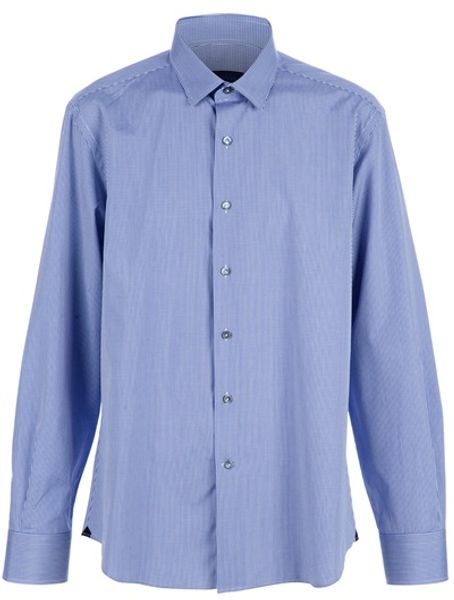 Lanvin Classic Shirt in Blue for Men - Lyst