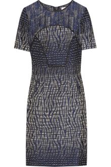 Matthew Williamson Patchwork Jacquard Shift Dress - Lyst