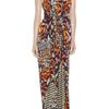 Matthew Williamson Printed Cotton Blend Jersey Maxi Dress in Multicolor (grape) - Lyst